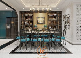 Kim loại hóa sang trọng: Nội thất Novaworld đẳng cấp