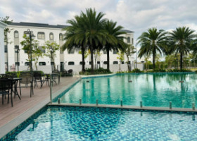 Nội thất biệt thự song lập hồ bơi riêng – trải nghiệm đỉnh cao nghỉ dưỡng