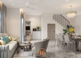 Gạch ốp lát trong biệt thự nghỉ dưỡng Novaworld 2025