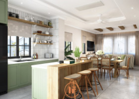 Nội thất Novaworld với gỗ công nghiệp Laminate cao cấp