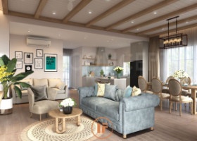 Nội thất Habana Island Hồ Tràm: giải pháp thiết kế, thi công và setup cho thuê