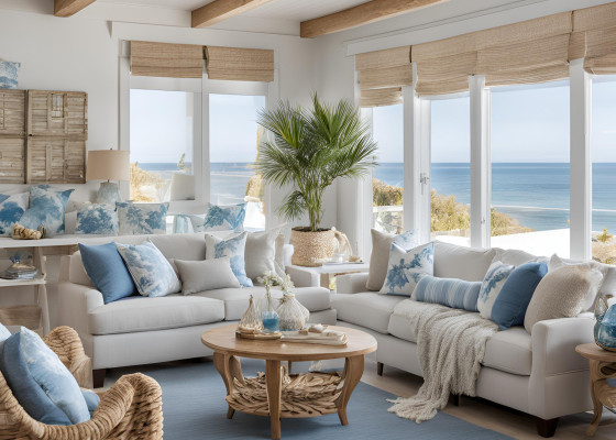 Phòng Khách Phong Cách Florida Coastal | LIFECONCEPT