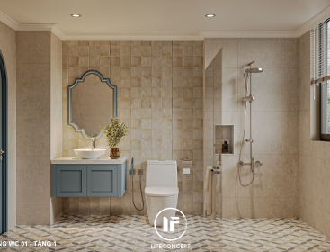 THIẾT KẾ BIỆT THỰ NOVAWORLD HỒ TRÀM 02